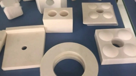 Impact Resistant Weldable Tiles / Alumina Weldable Tiles Mining Applied